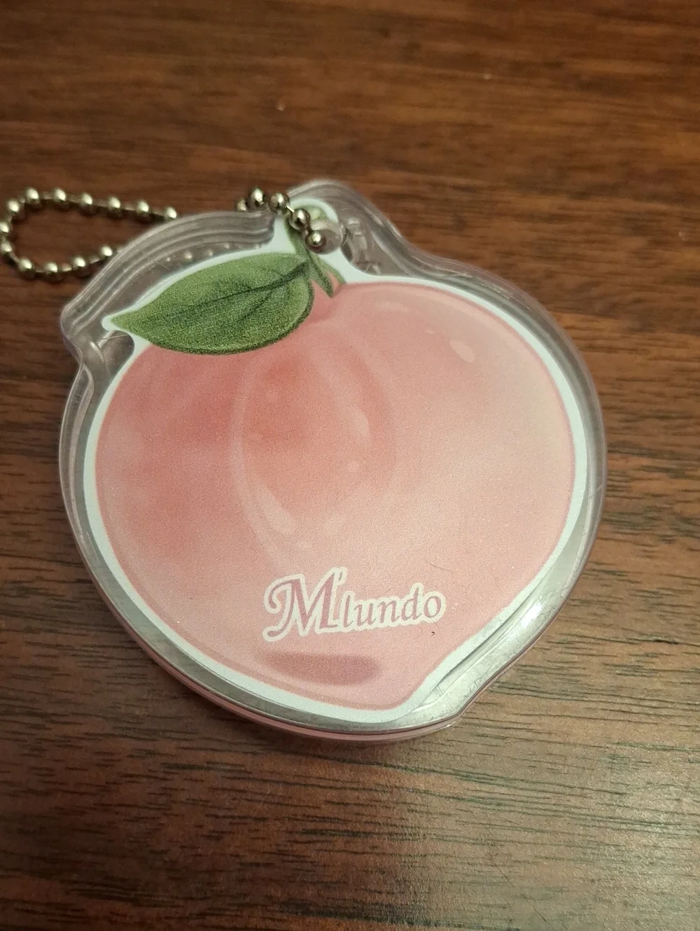 Peach Scented Lippie Keyring Slide  New